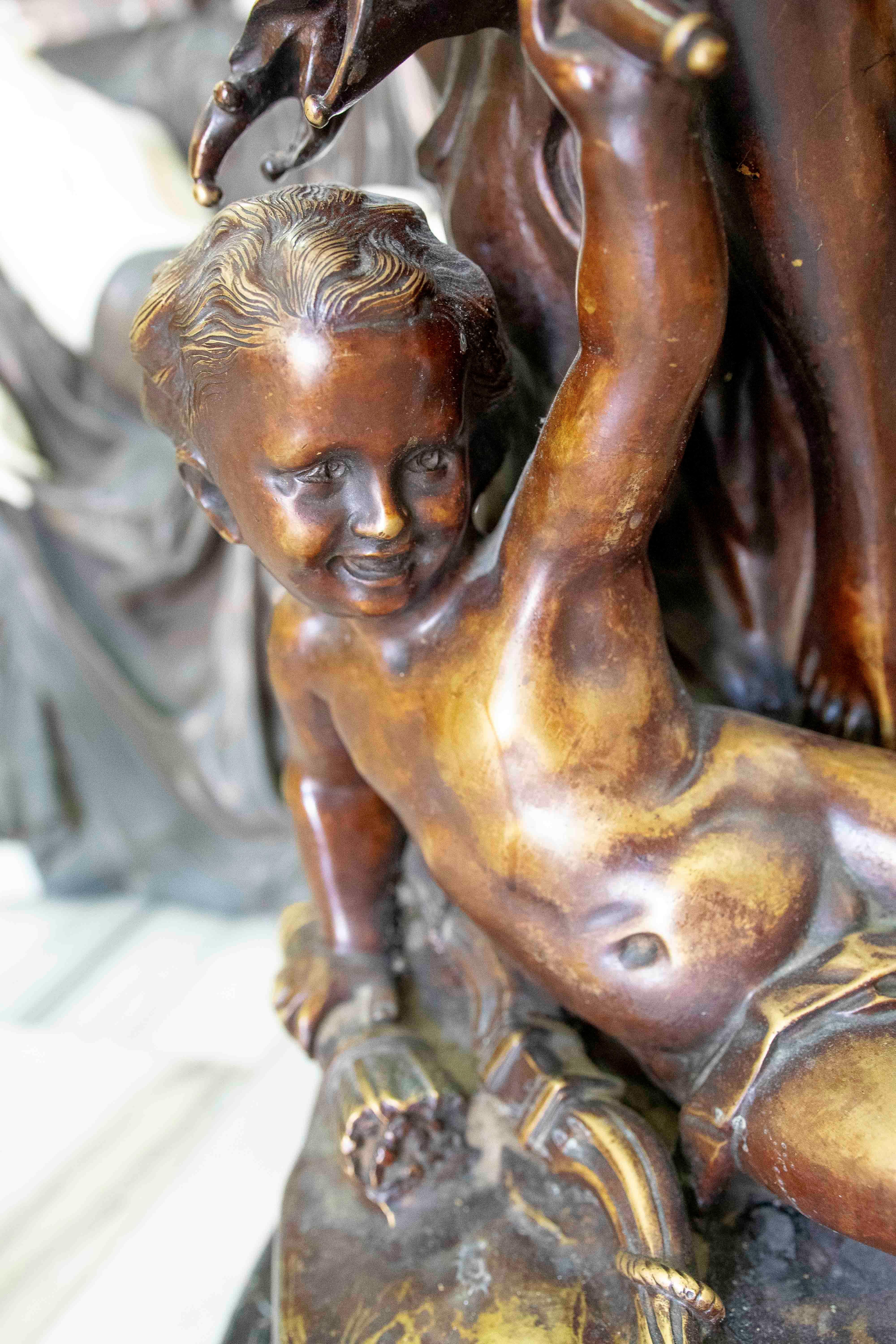 Scultura in bronzo degli anni '70 firmata 