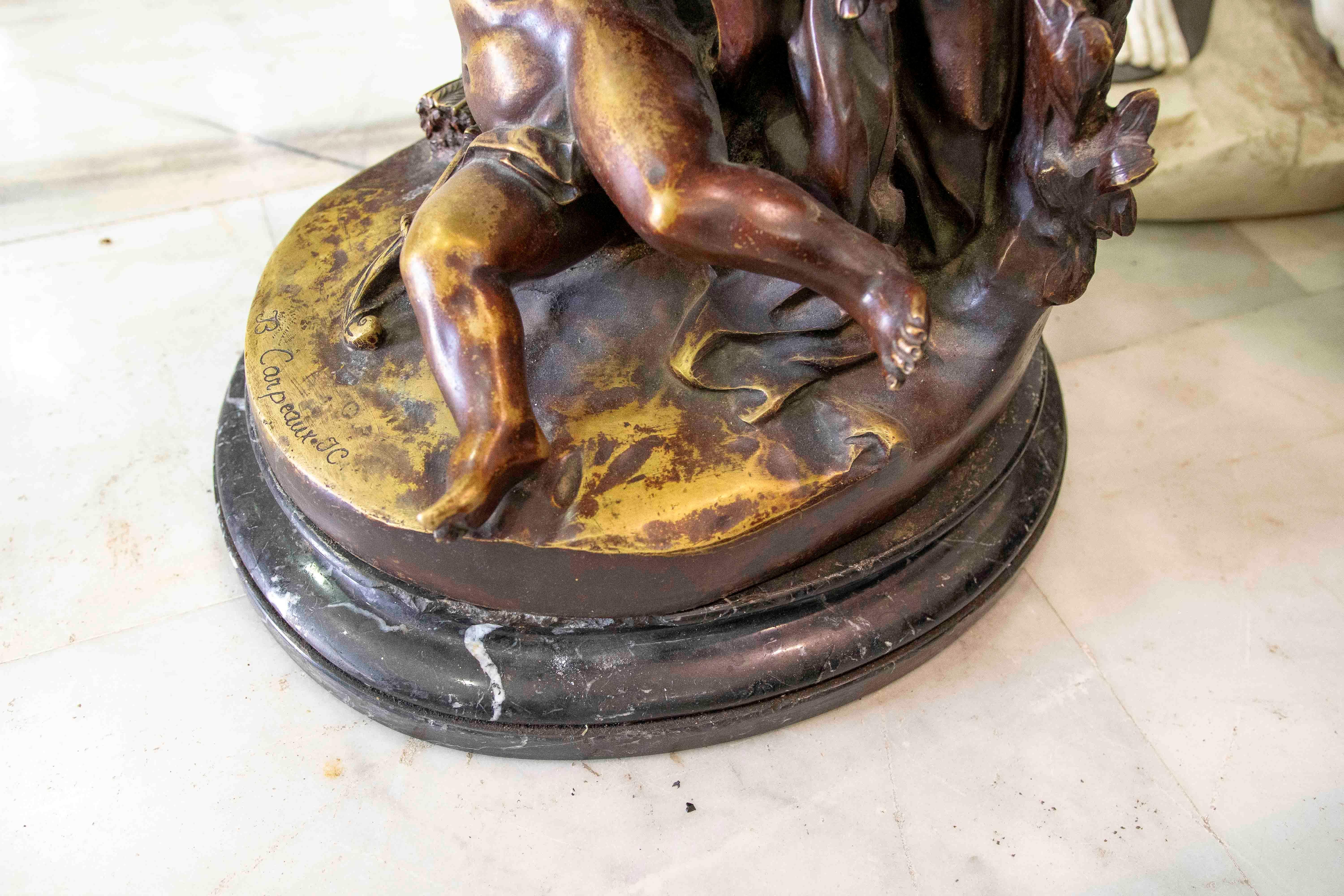 Scultura in bronzo degli anni '70 firmata 