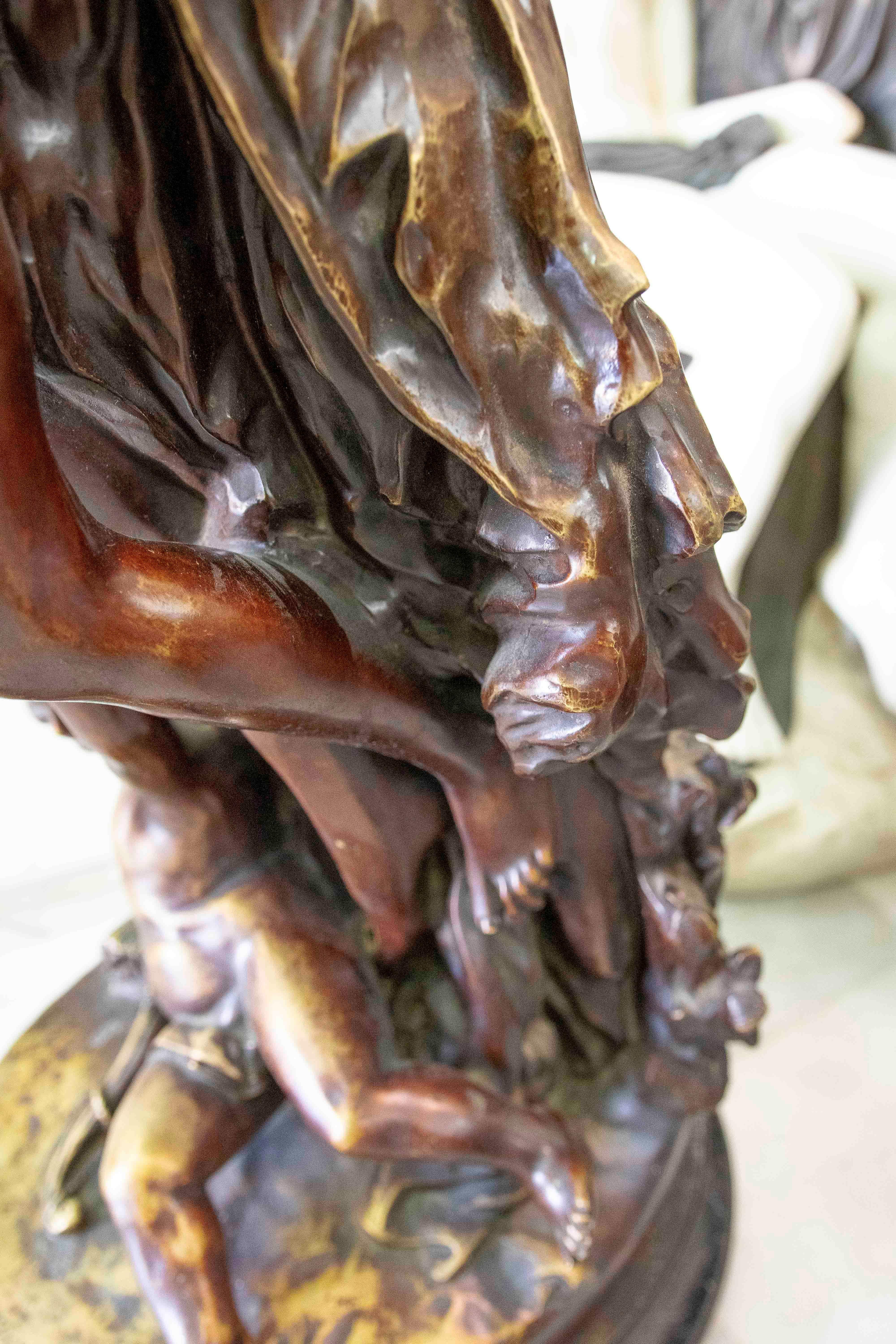 Scultura in bronzo degli anni '70 firmata 