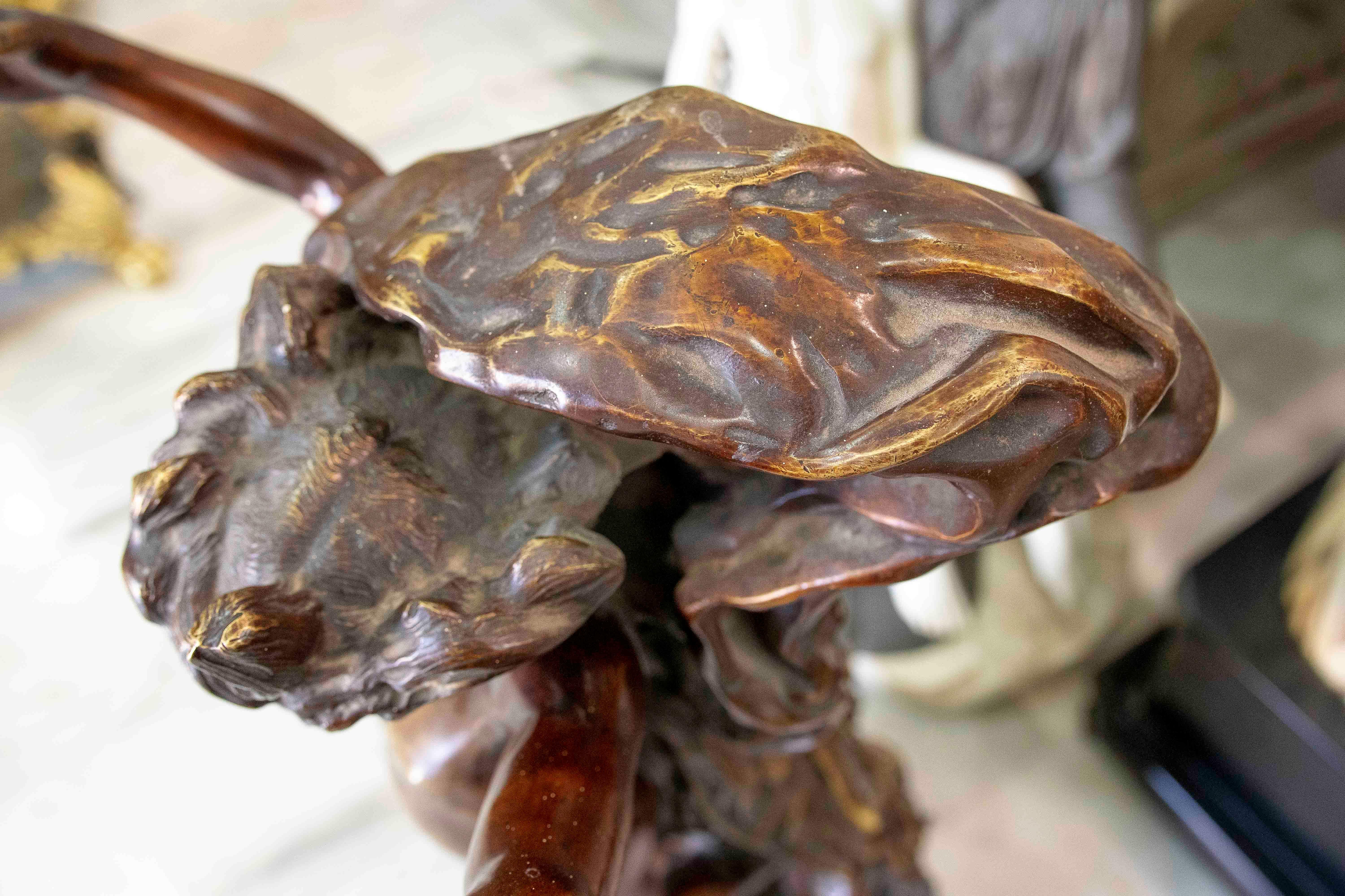 Scultura in bronzo degli anni '70 firmata 