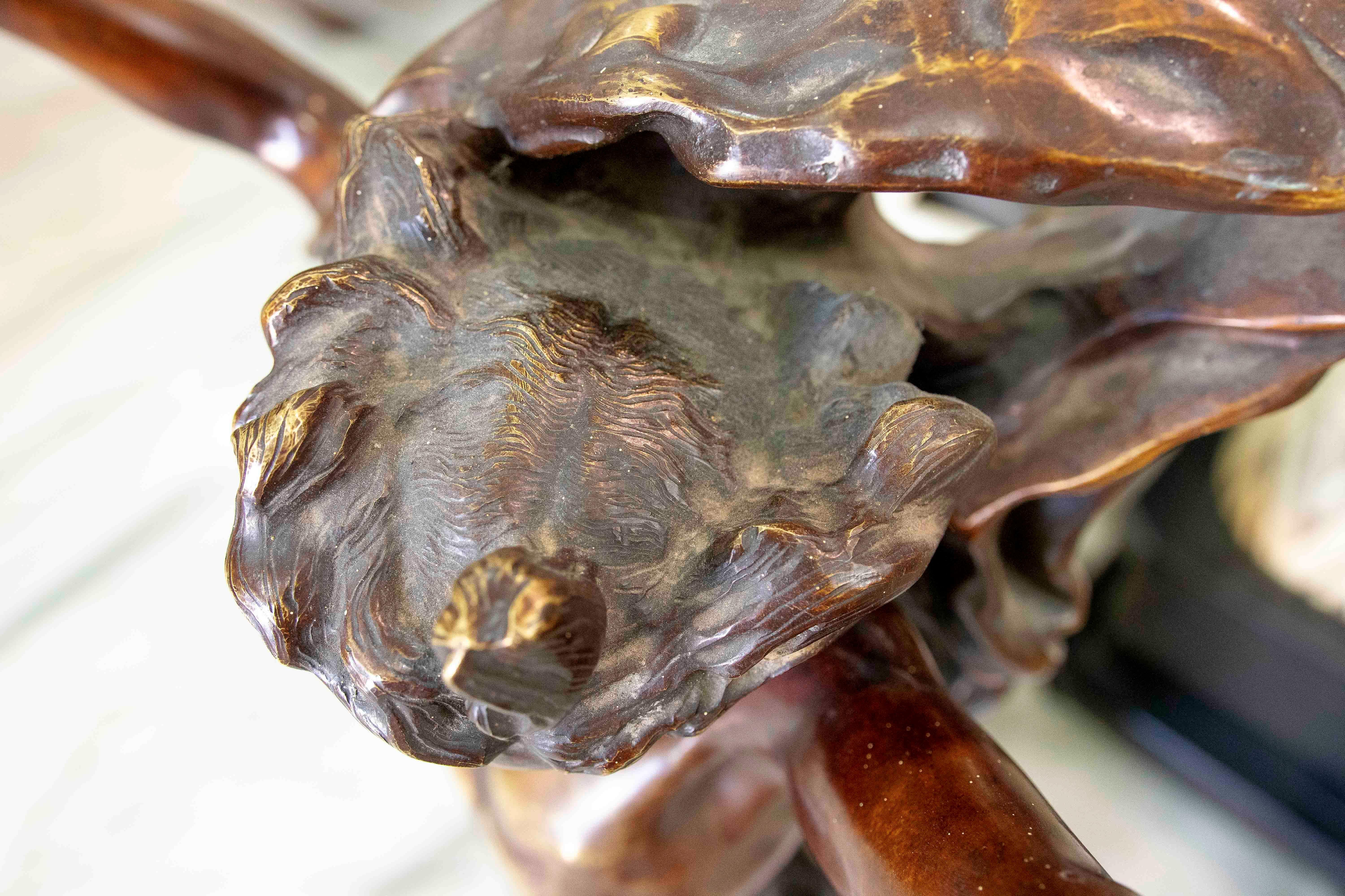 Scultura in bronzo degli anni '70 firmata 