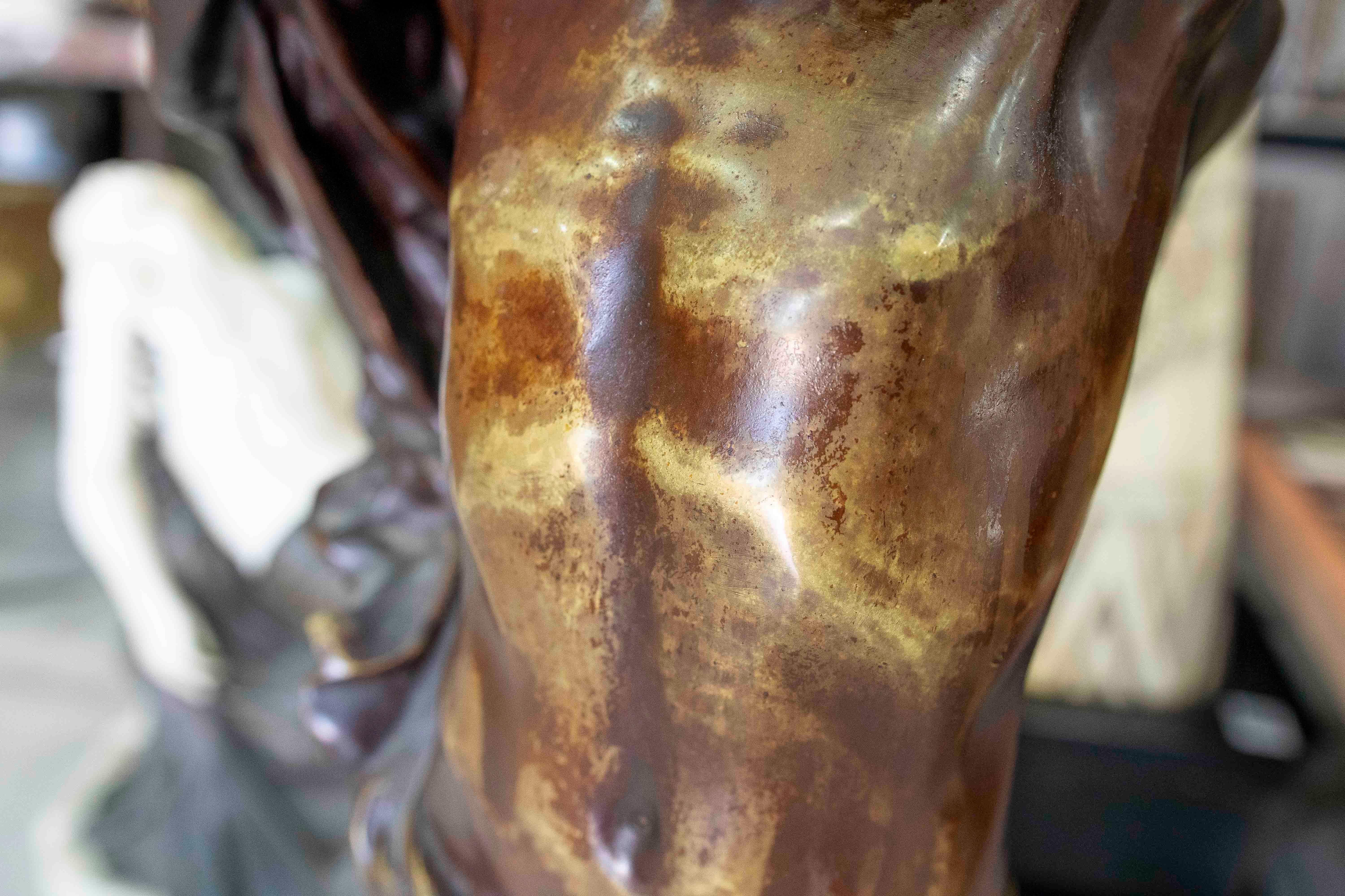 Scultura in bronzo degli anni '70 firmata 