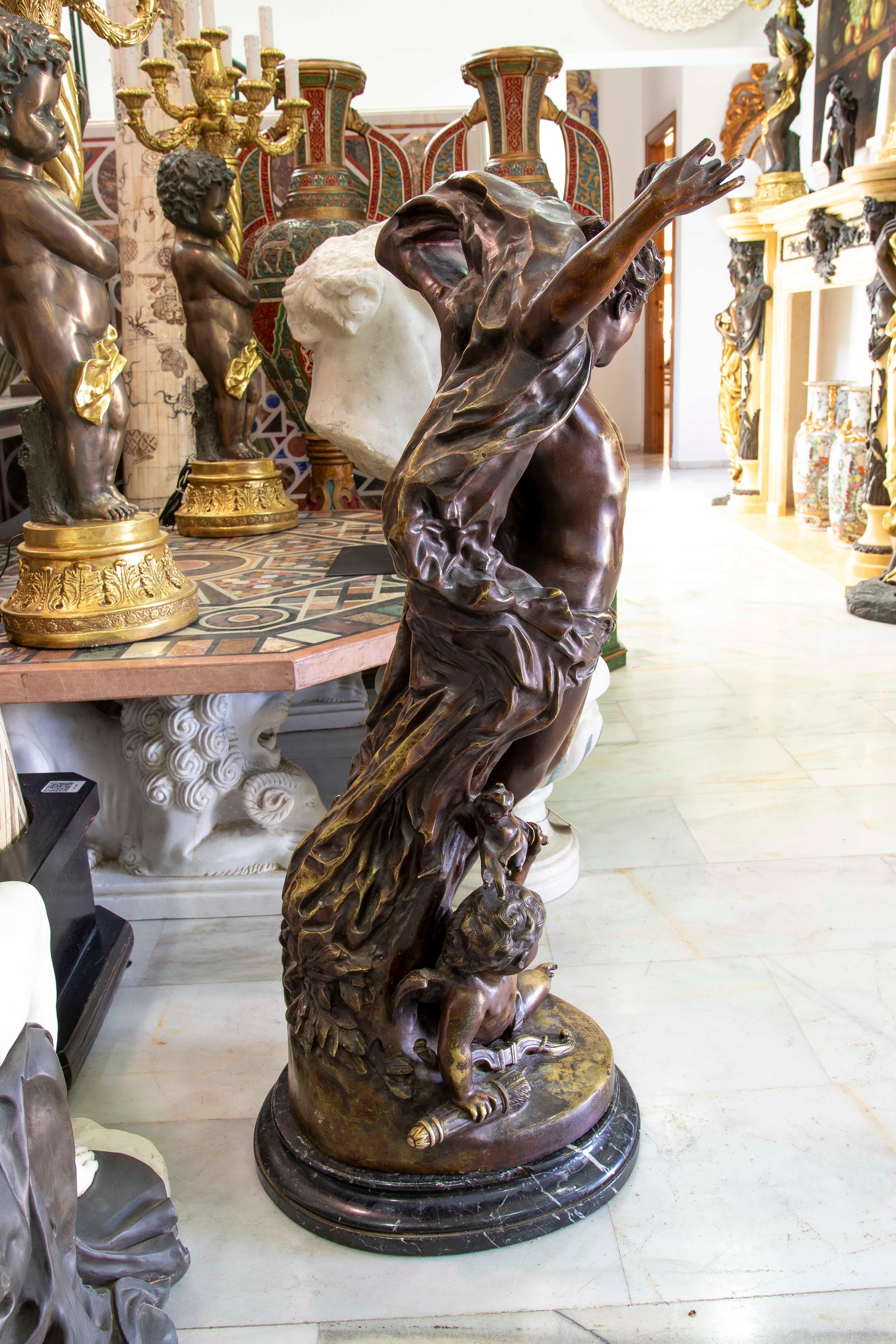 Scultura in bronzo degli anni '70 firmata 