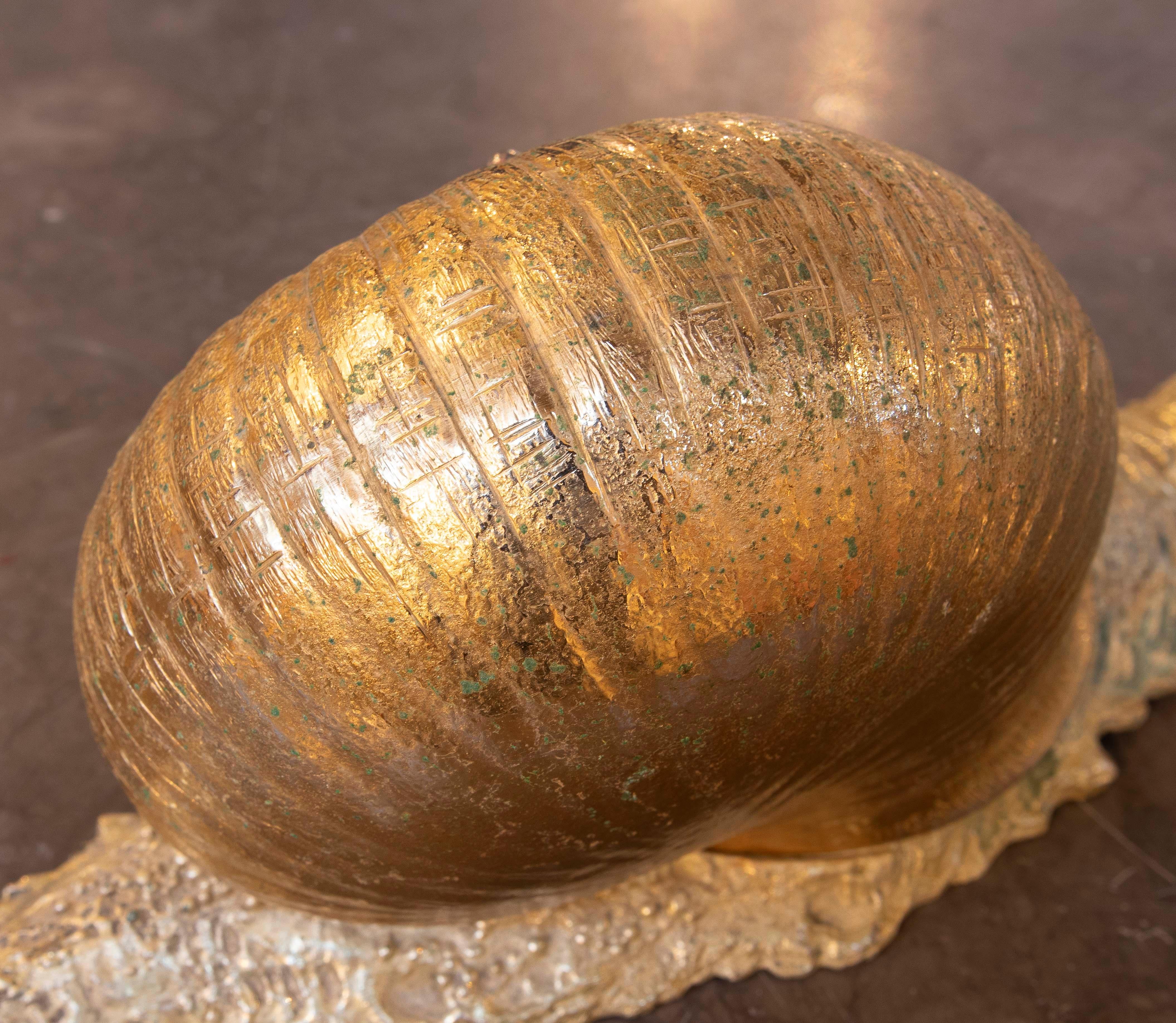 1970s Bronze Snail Table Sculpture 8
