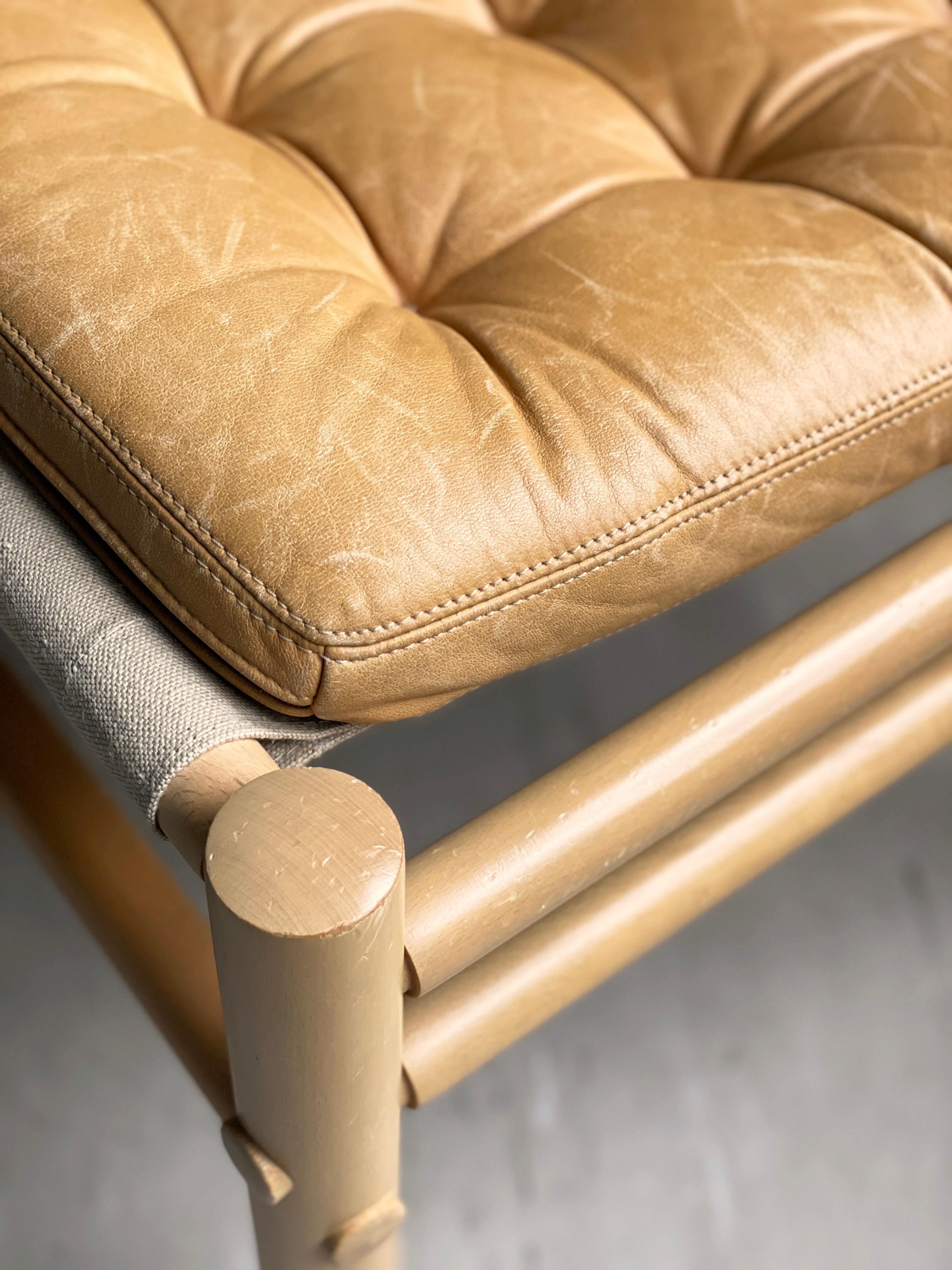 20ième siècle Tabouret / Ottoman Bror Boije des années 1970 pour Dux of Sweden en vente