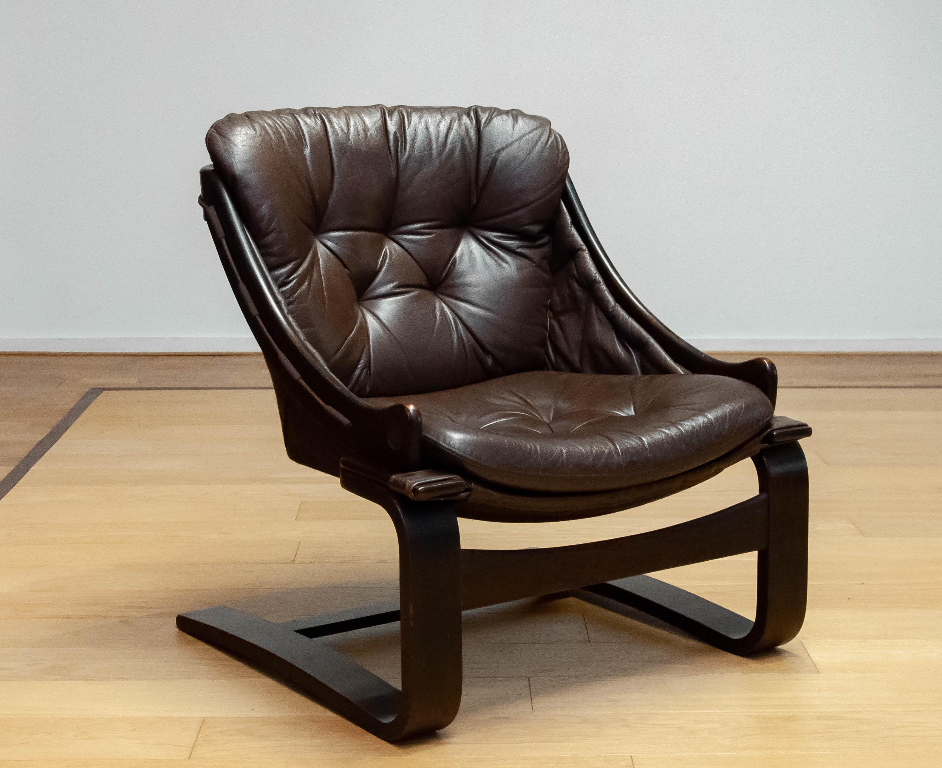 Extremely comfortable lounge / easy chair, model 