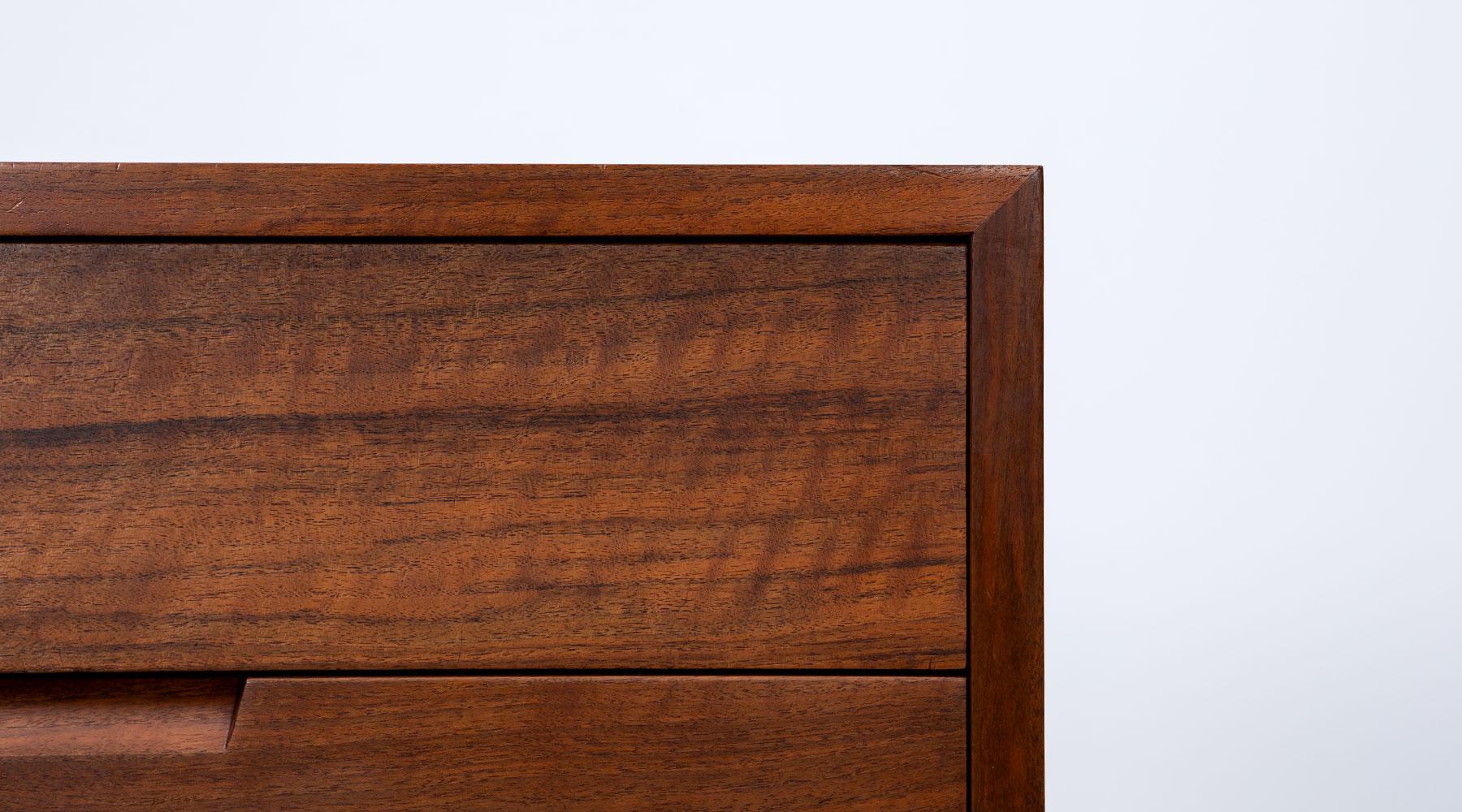 1970s Brown Walnut Desk by George Nakashima 'f' For Sale 4