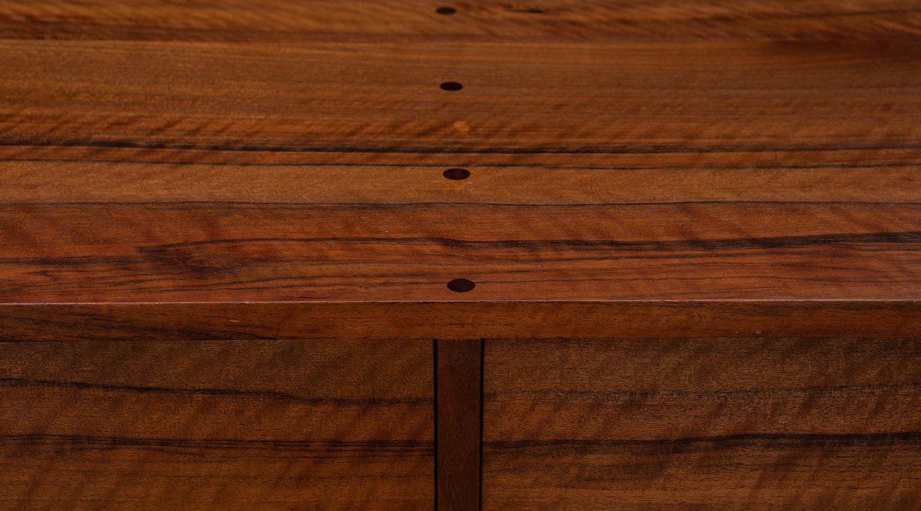 Late 20th Century 1970s Brown Walnut Desk by George Nakashima 'f' For Sale