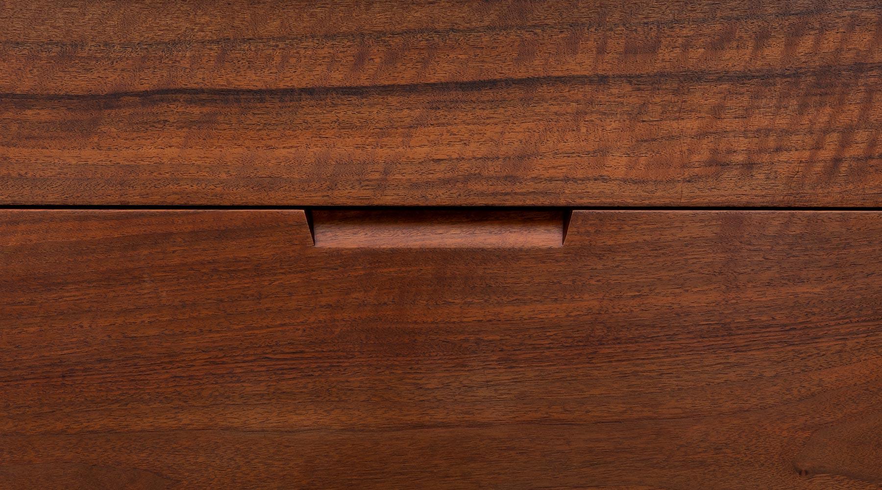 1970s Brown Walnut Desk by George Nakashima 'f' For Sale 3