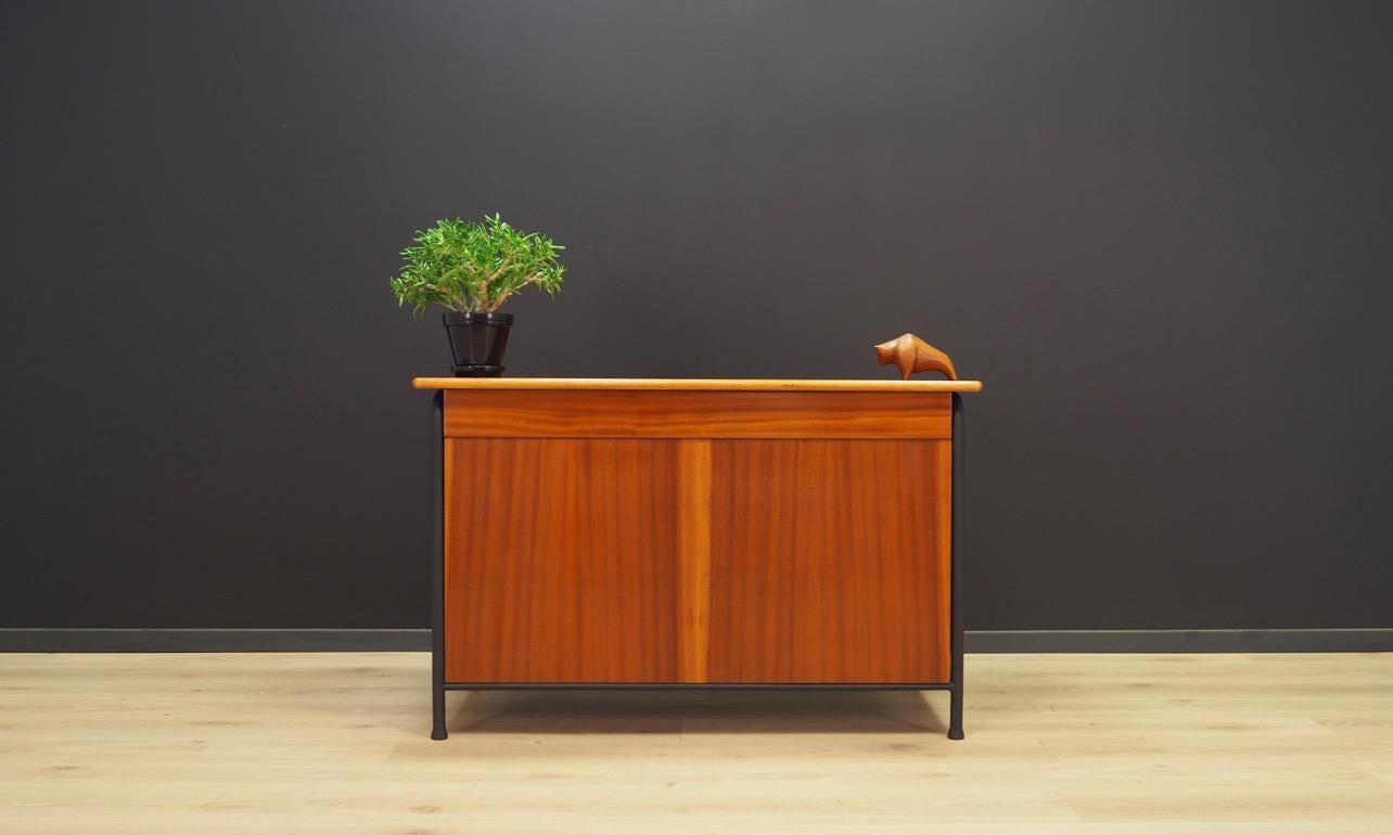 1970s Brown Writing Desk Danish Design Midcentury Original For Sale 2