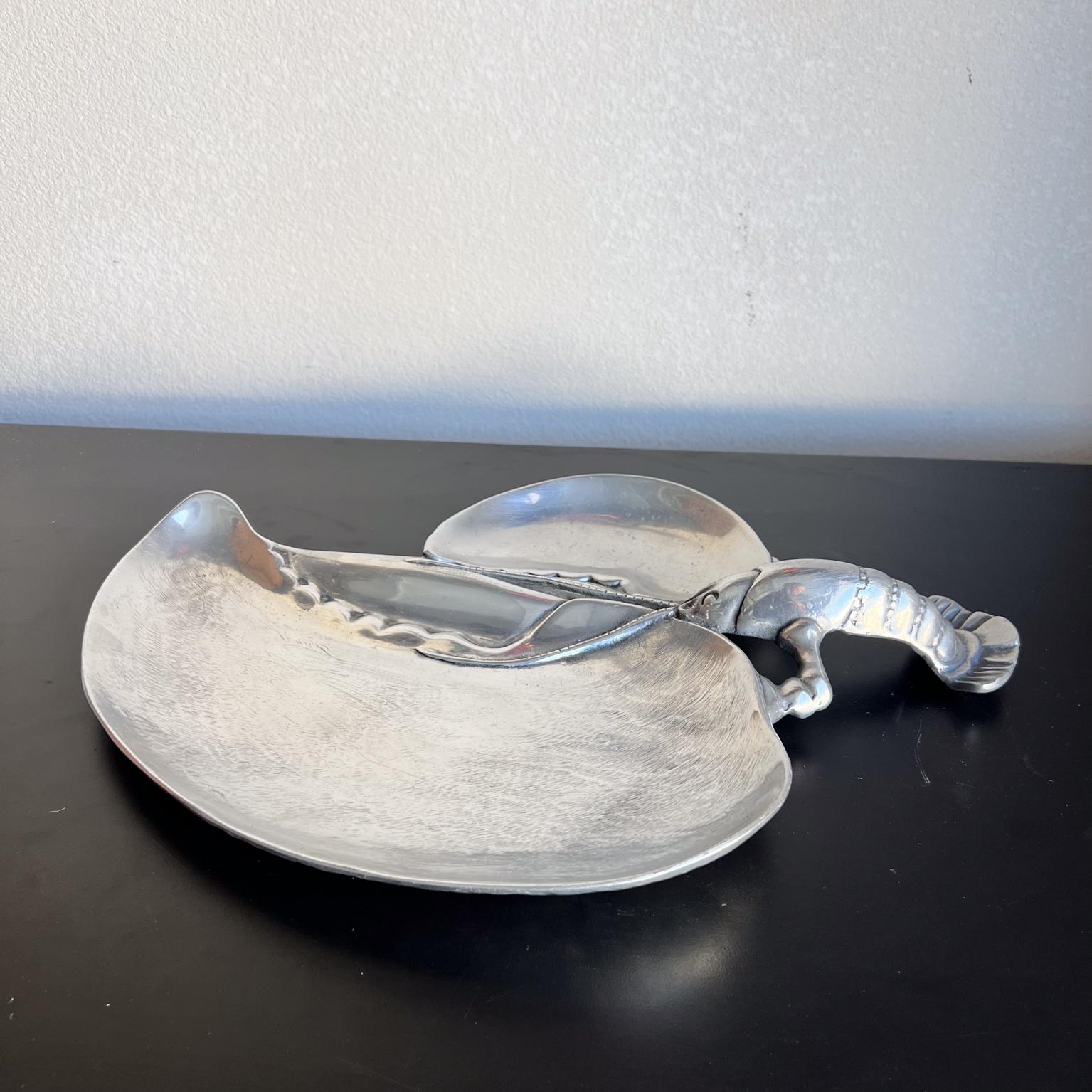 Bruce Cox, Hummer-Skulptur-Serviertablett-Platte, 1970er Jahre im Angebot 6