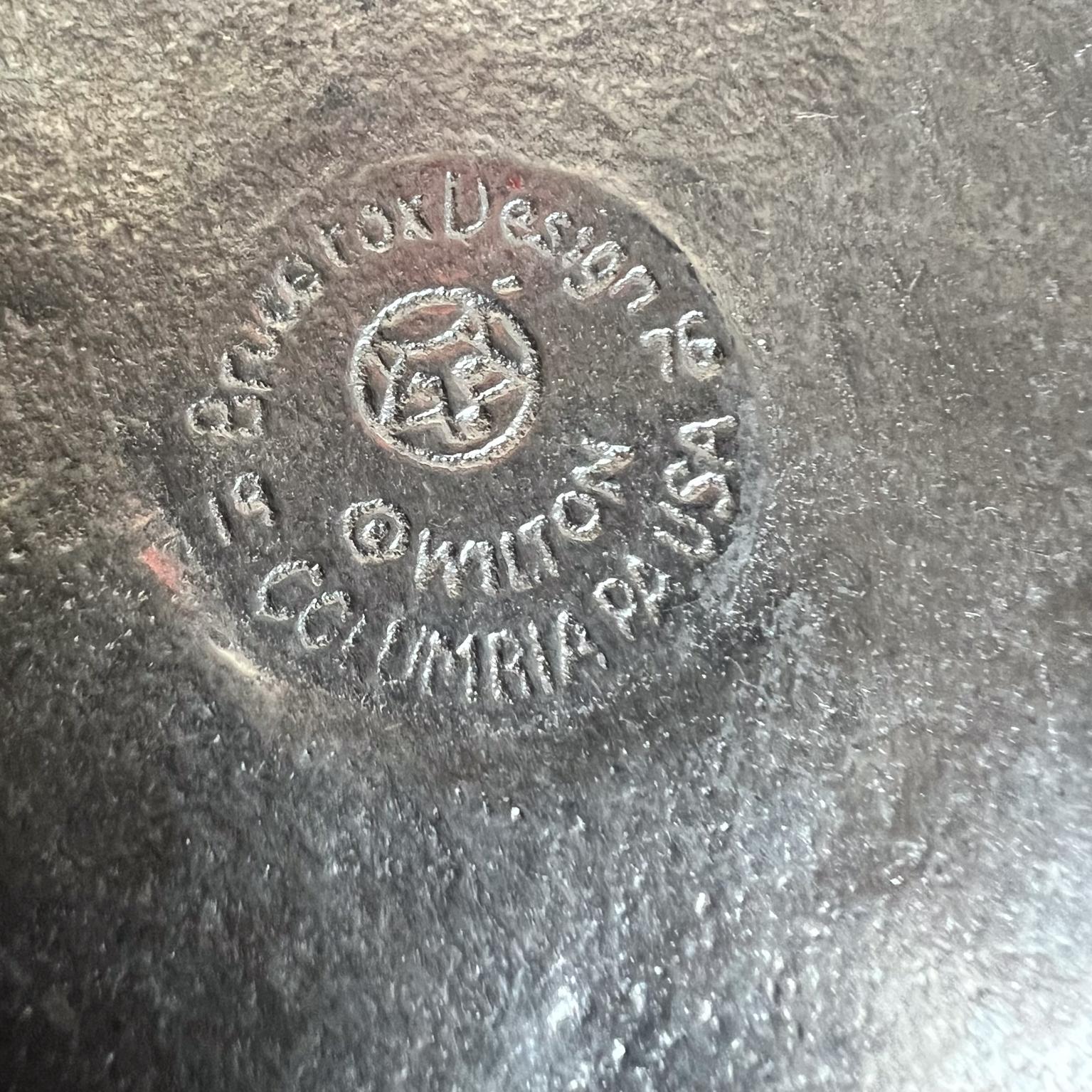 1970 Bruce Fox Design Modernist Silver Metal Footed Bowl (bol à pied en métal argenté) en vente 1