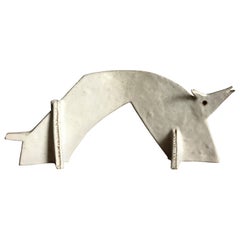 1970s Bruno Gambone Italian Animal Ceramic Sculpture