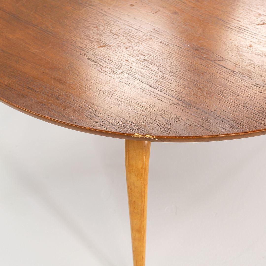 Tavolino Annika di Bruno Mathsson per Firma Karl Mathsson del 1970, 37 pollici in vendita 4