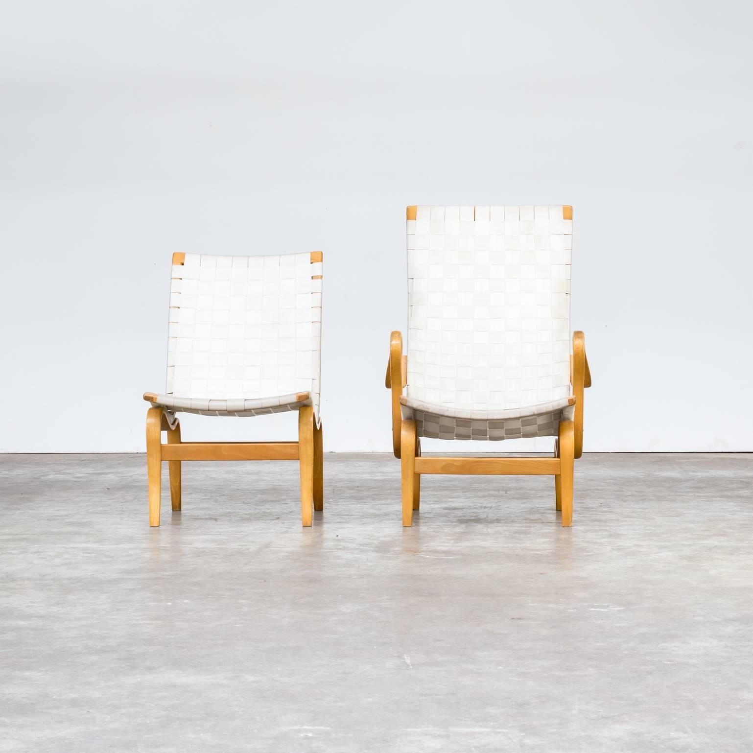 Swedish 1970s Bruno Mathsson ‘Pernilla’ Chairs for DUX For Sale