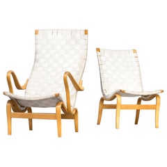 1970s Bruno Mathsson ‘Pernilla’ Chairs for Karl Mathsson Set of 2