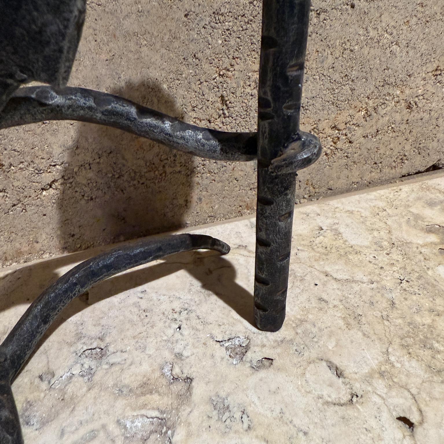 1970s Brutalist Abstract Candle Holder 1