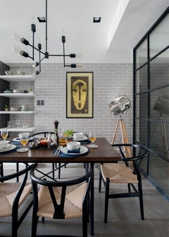 Brutalistische Metallmaske-Wandskulptur aus den 1970er Jahren von Jacques Potage, Frankreich