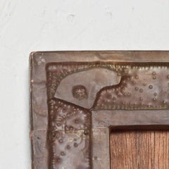 1970er Jahre Brutalist Metal Art Abstrakte Skulptur