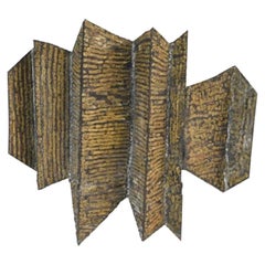1970s Brutalist Metal Wall Art