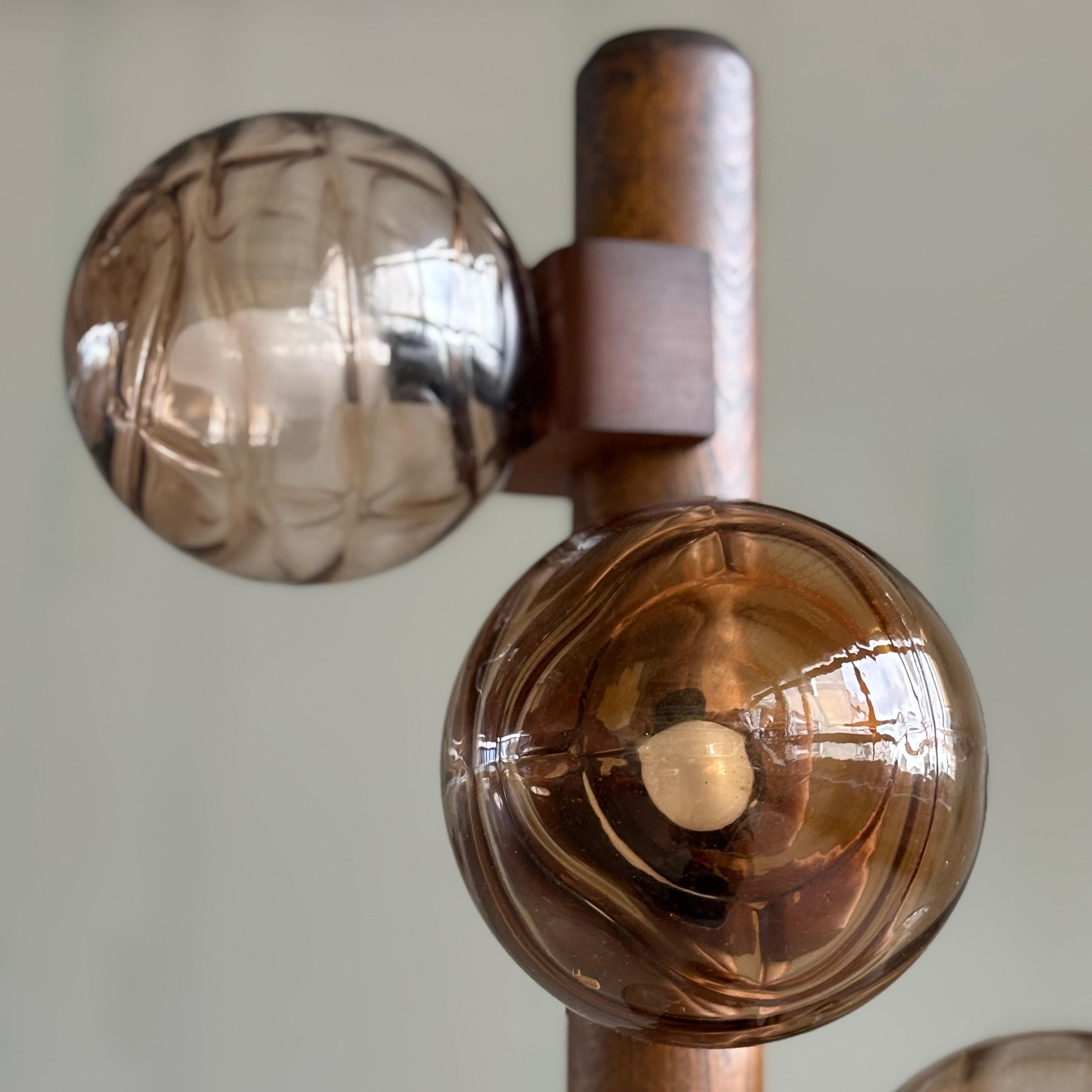 1970's Brutalist style Floor Lamp by Temde, Switzerland im Angebot 9