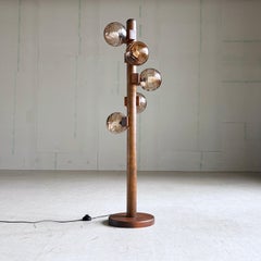 1970's Brutalist style Floor Lamp by Temde, Switzerland