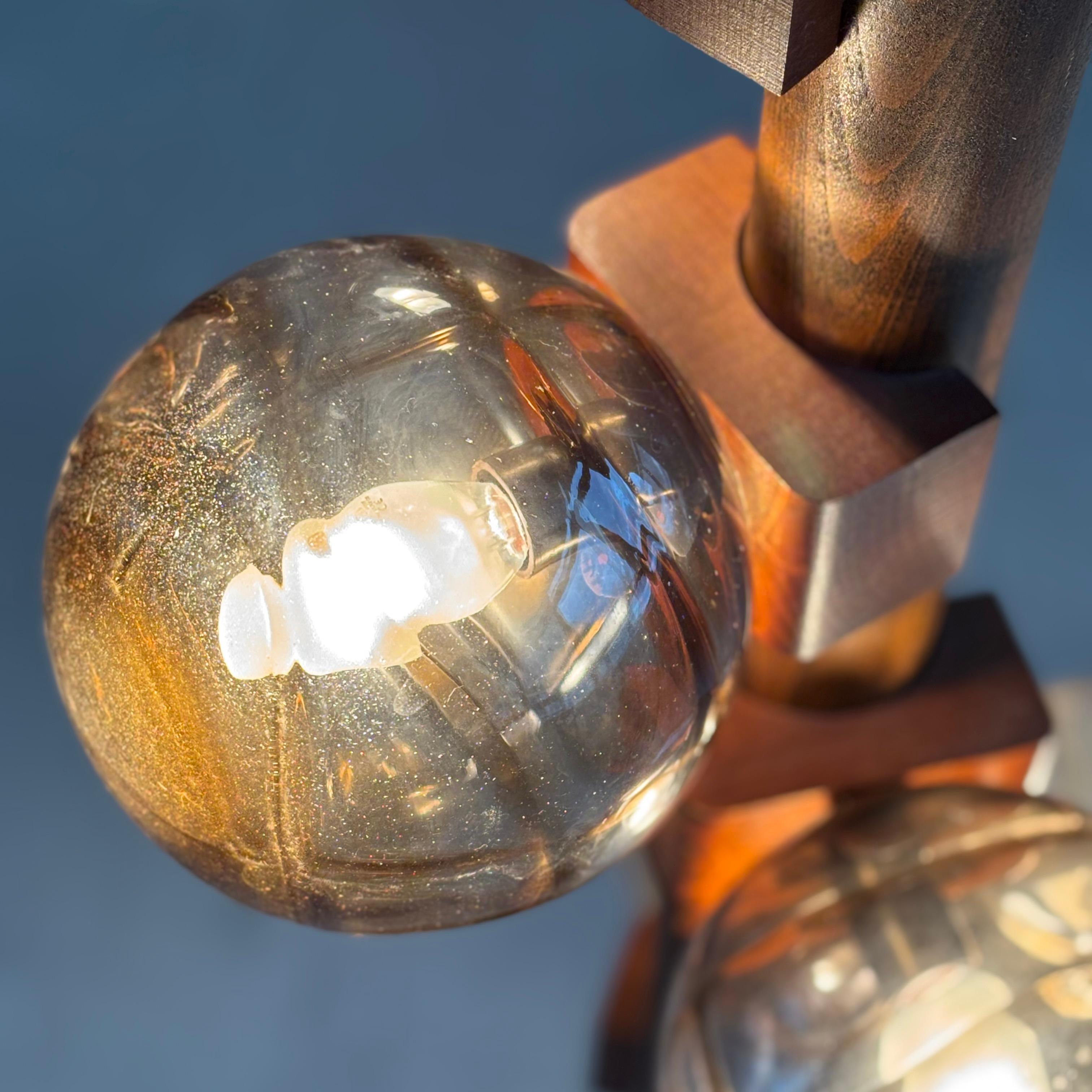 1970's Brutalist style Floor Lamp by Temde, Switzerland (20. Jahrhundert) im Angebot