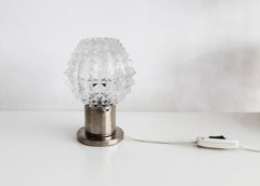 Lampe de table brutaliste des années 1970 surnommée « le hibou » par Kamenicky Senov