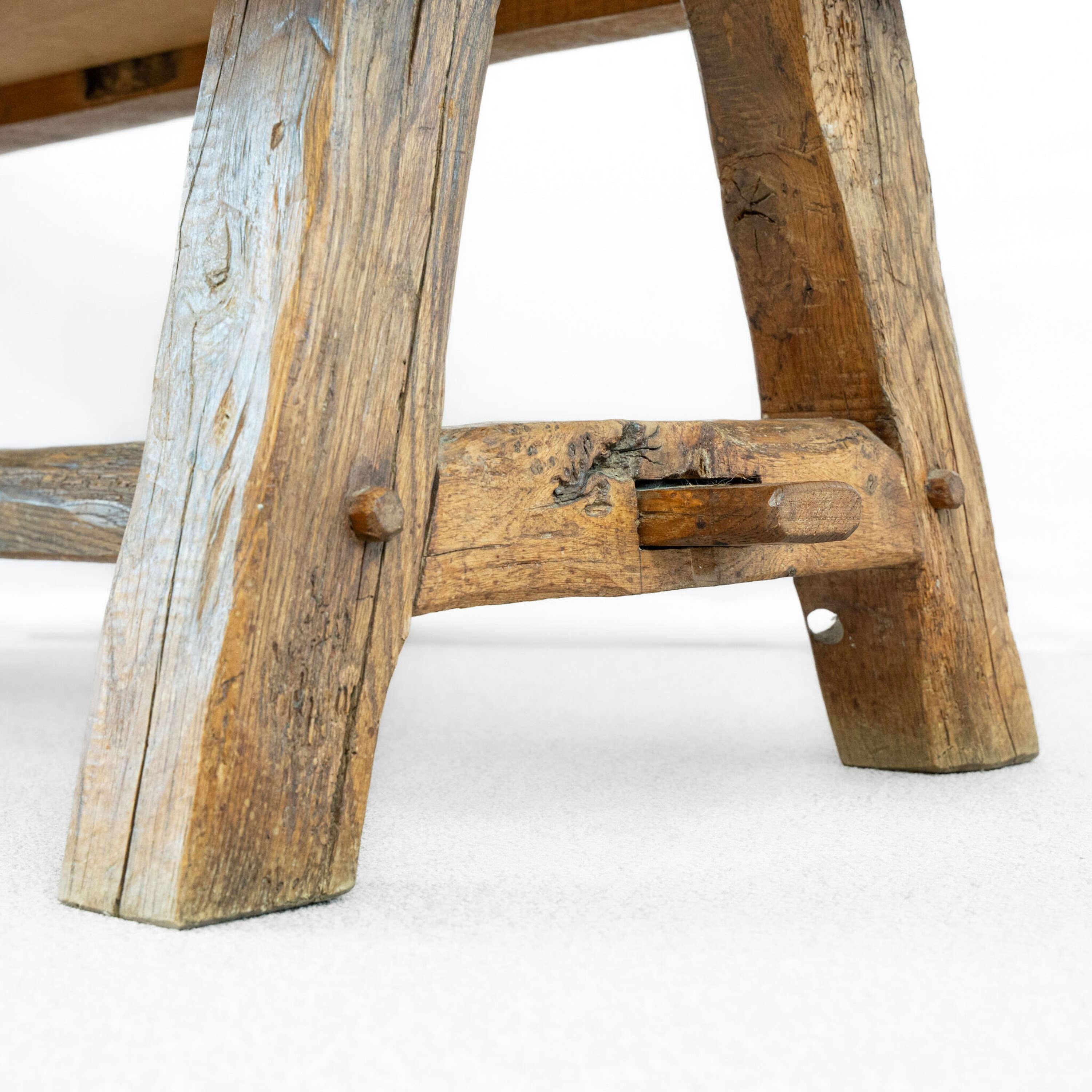 20th Century 1970’s Brutalist Tile Coffee Table by Maison De Tonge For Sale