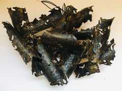 1970s Brutalist Wall Sconce