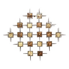 1970's Brutalist Wall Sculpture