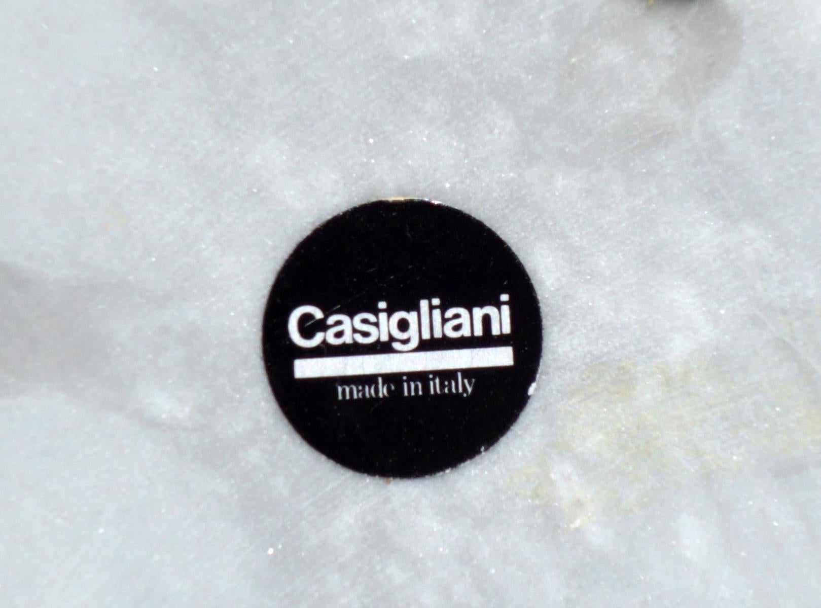 Late 20th Century 1970s by Massimo Vignelli for Casigliani Marble Smoking Ashtray, Set of 3 For Sale