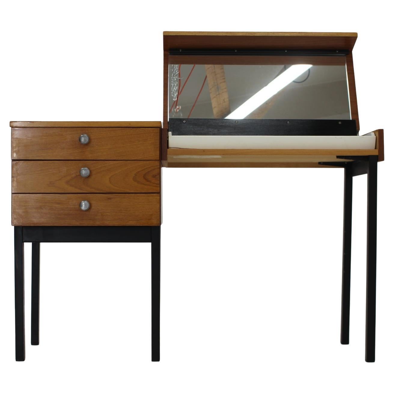 1970s Cabinet with Mirror by UP Zavody, Czechoslovakia