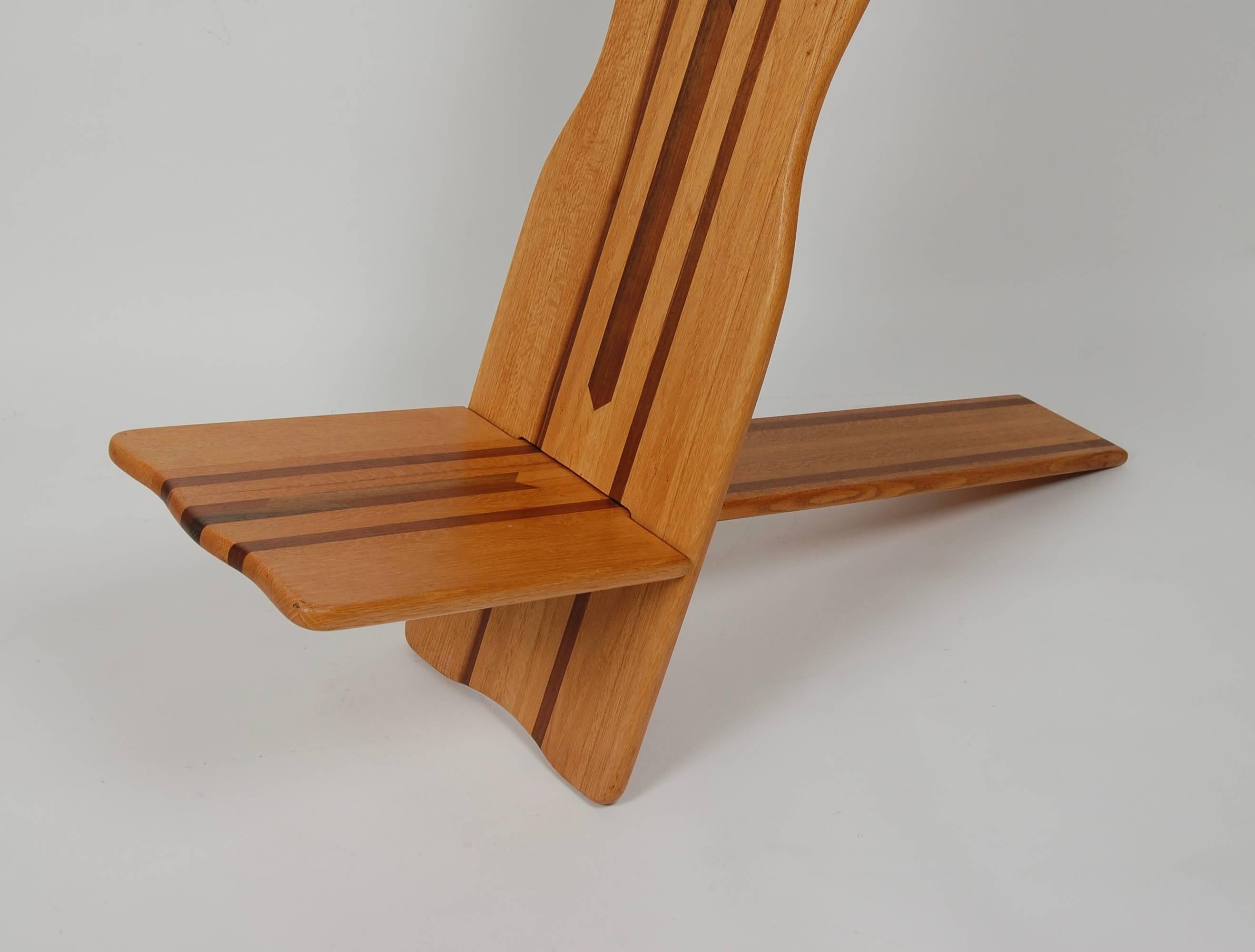Organic Modern 1970s California Studio Craft Chair