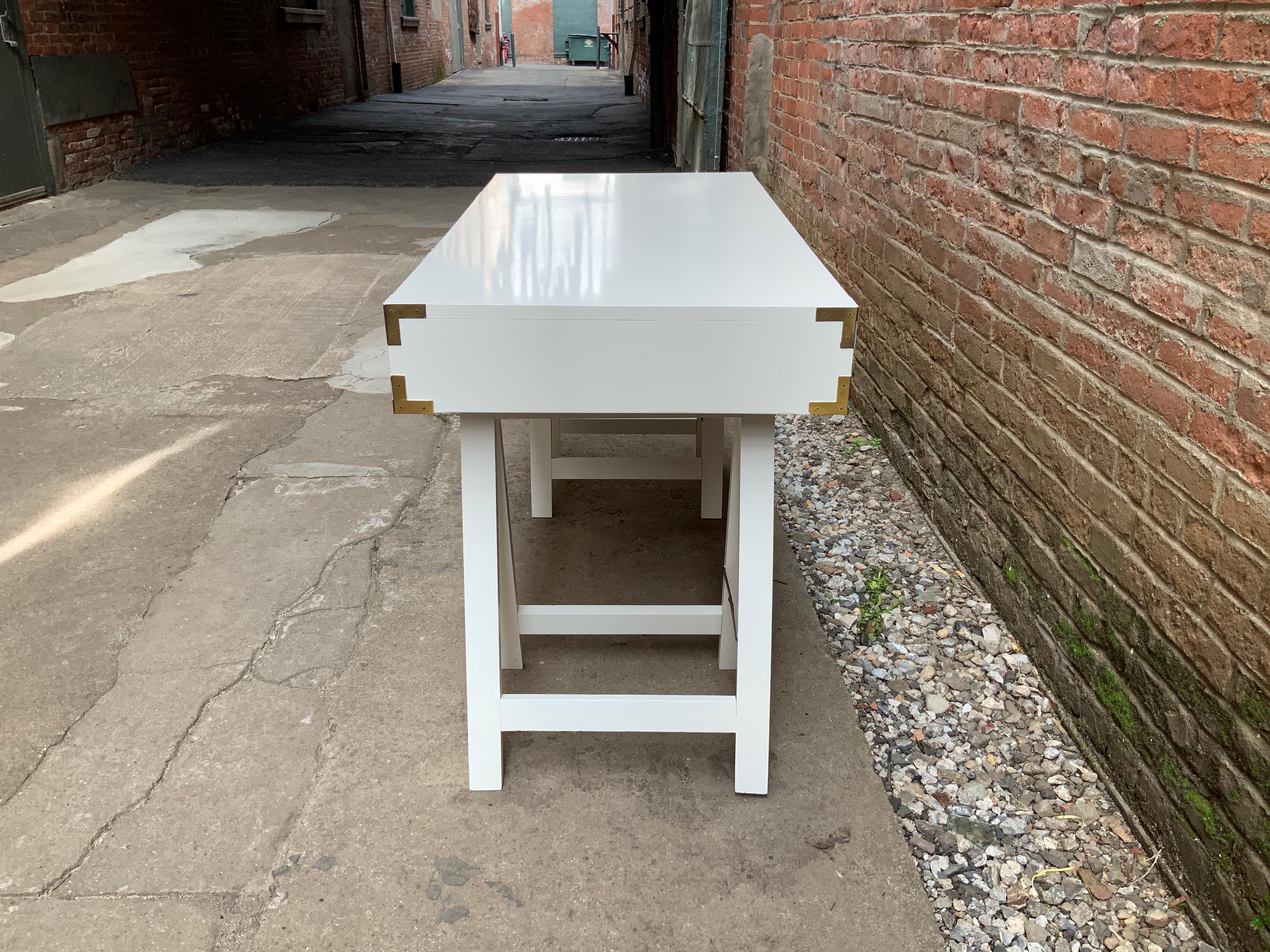 Late 20th Century 1970s Campaign Style Desk