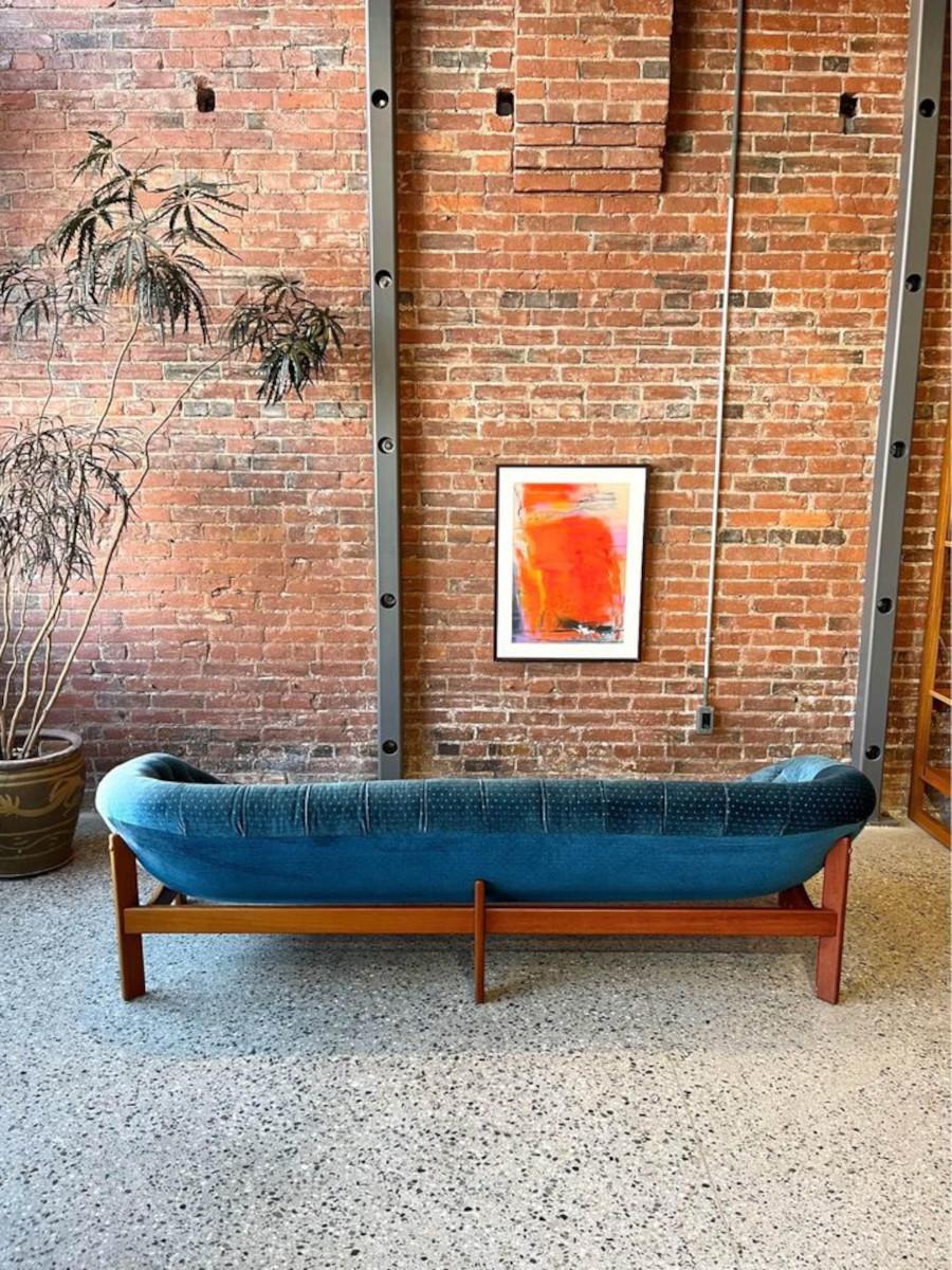 1970’s Canadian Teak Sofa by Huber & Co 3