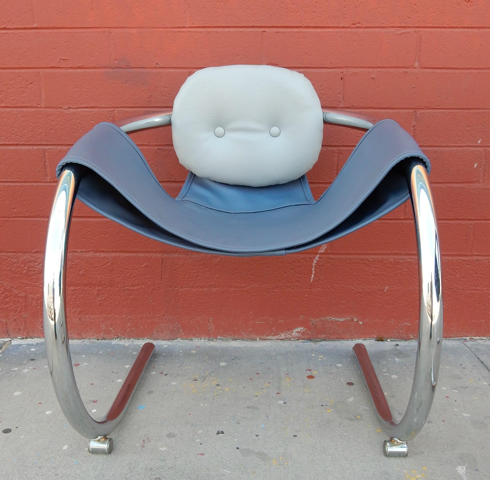 American 1970s Lounge Chairs by Byron Botker for Landes of California For Sale