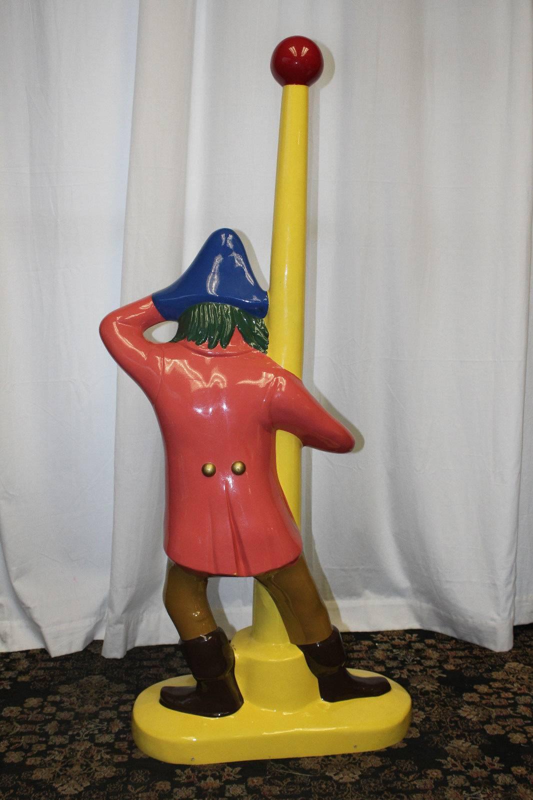 1970s Captain Crook Statue McDonald Character In Good Condition In Orange, CA
