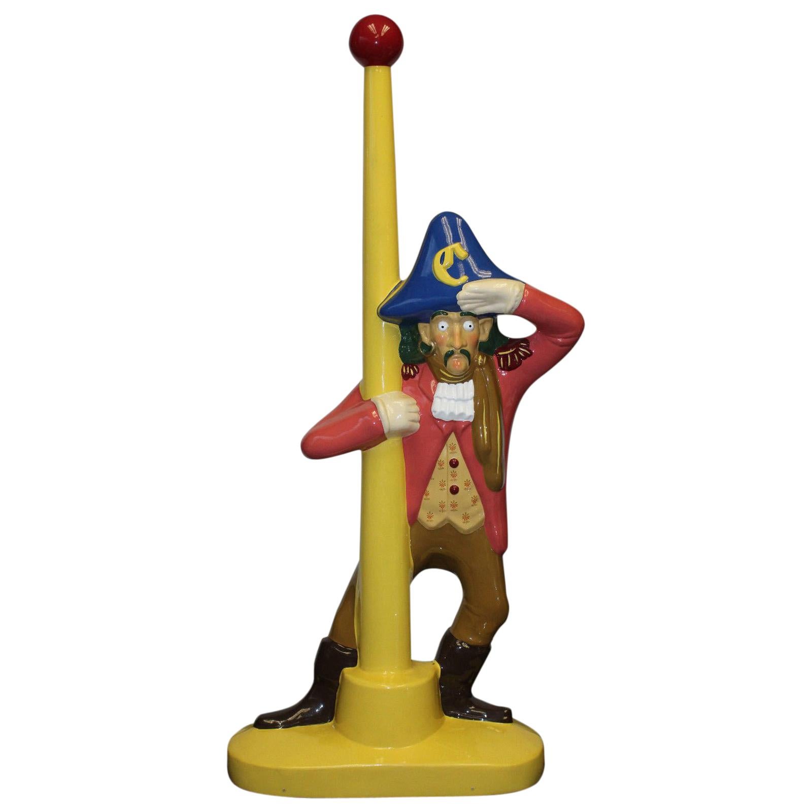 1970s Captain Crook Statue McDonald Character