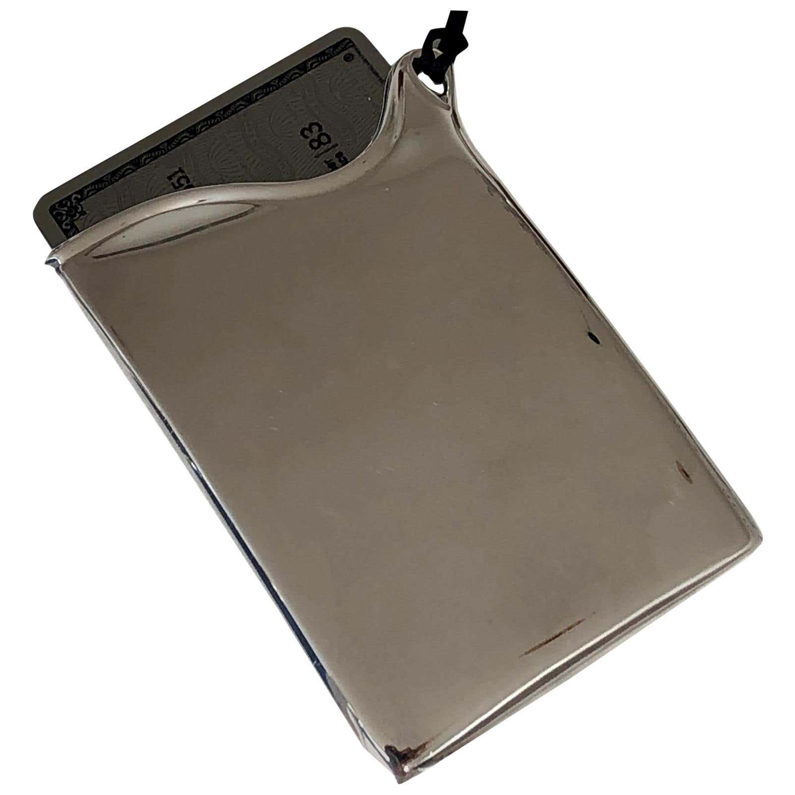 1970s Card Holder Pendant By Elsa Peretti For Tiffany And Co At 1970s Card Holder Pendant By Elsa Peretti For Tiffany And Co At