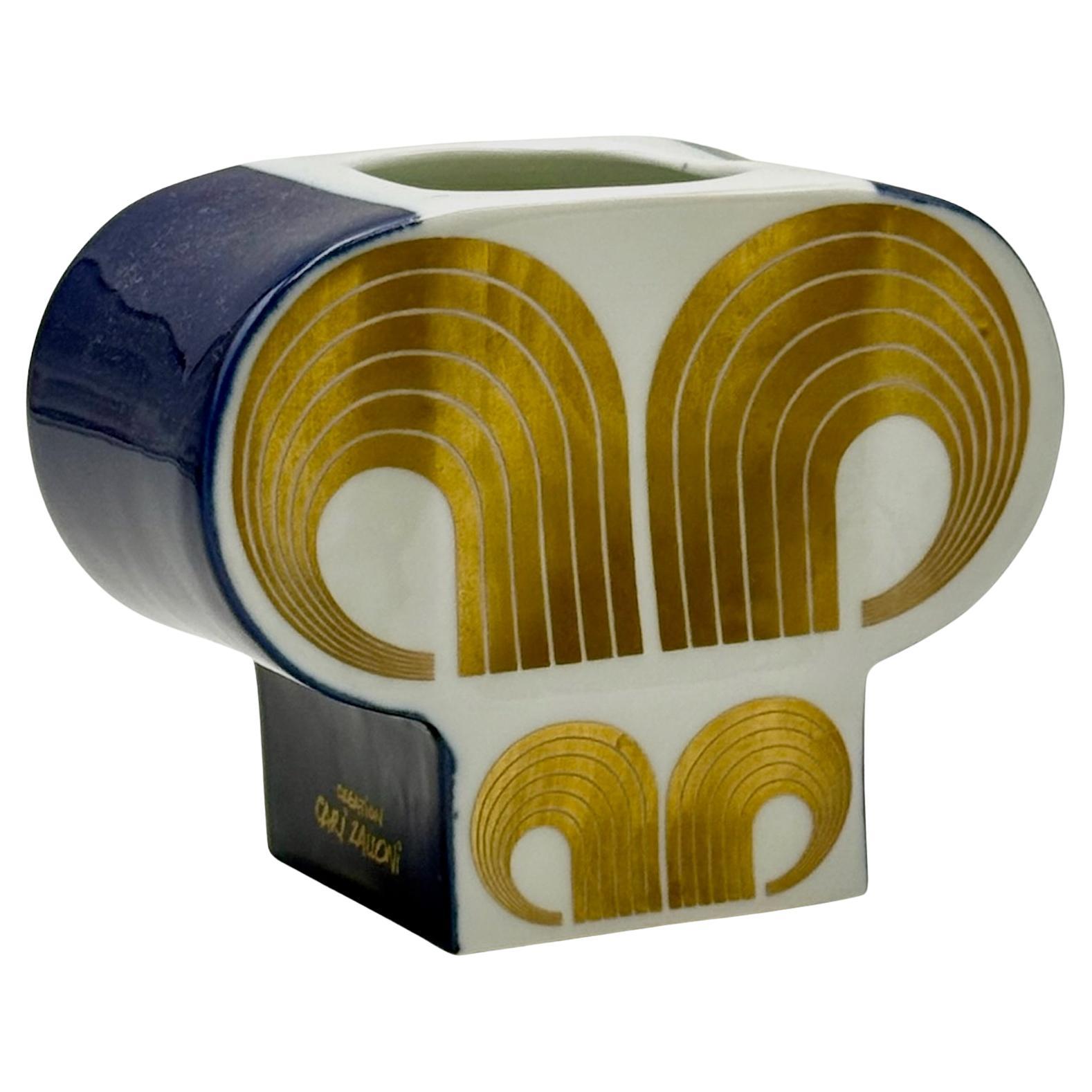 1970 Cari Zalloni Vaso Bison Altenkunstadt Germania Ovest A Space Age in vendita