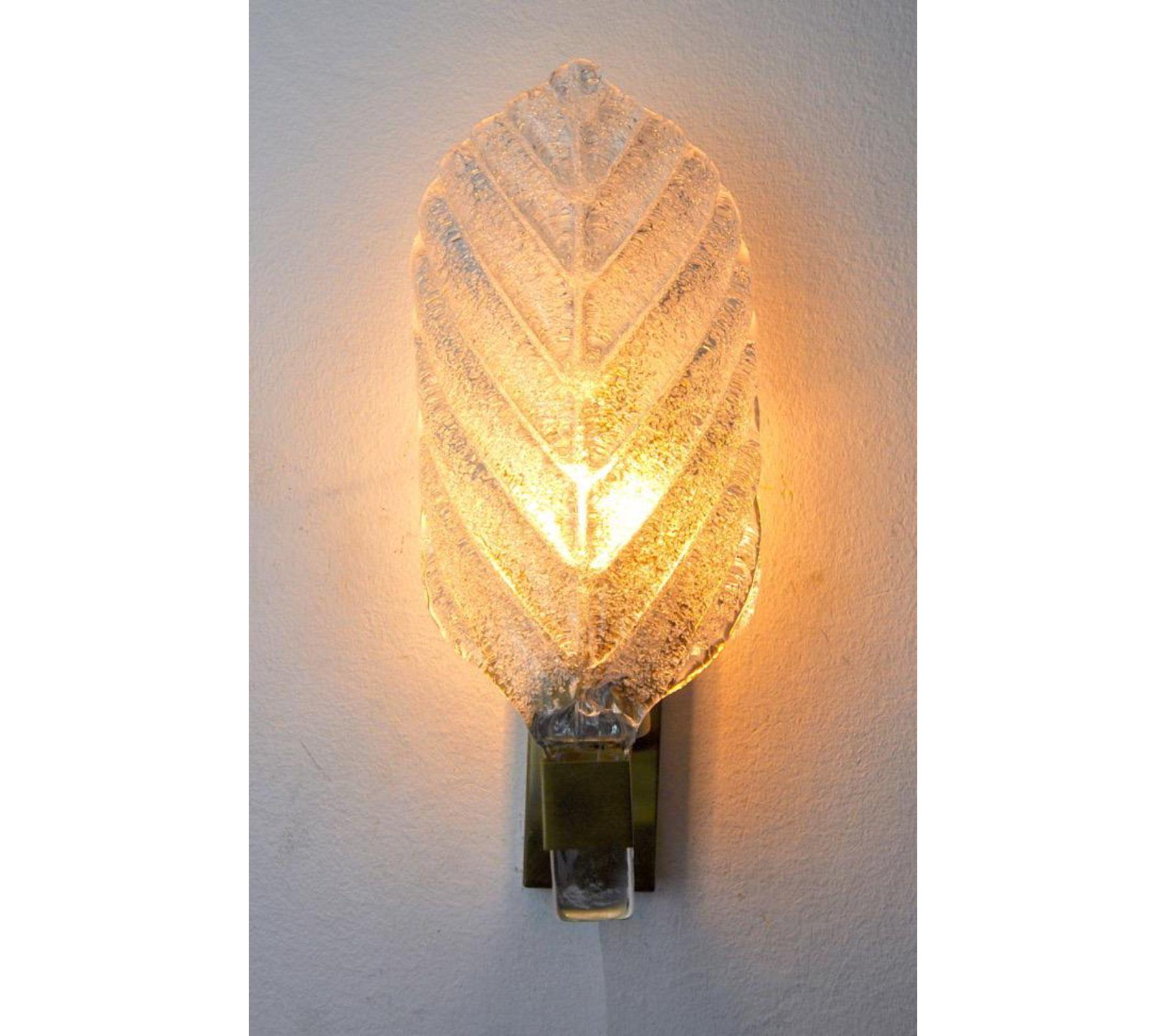 Late 20th Century 1970s Carl Fagerlund Sconce, Austria For Sale