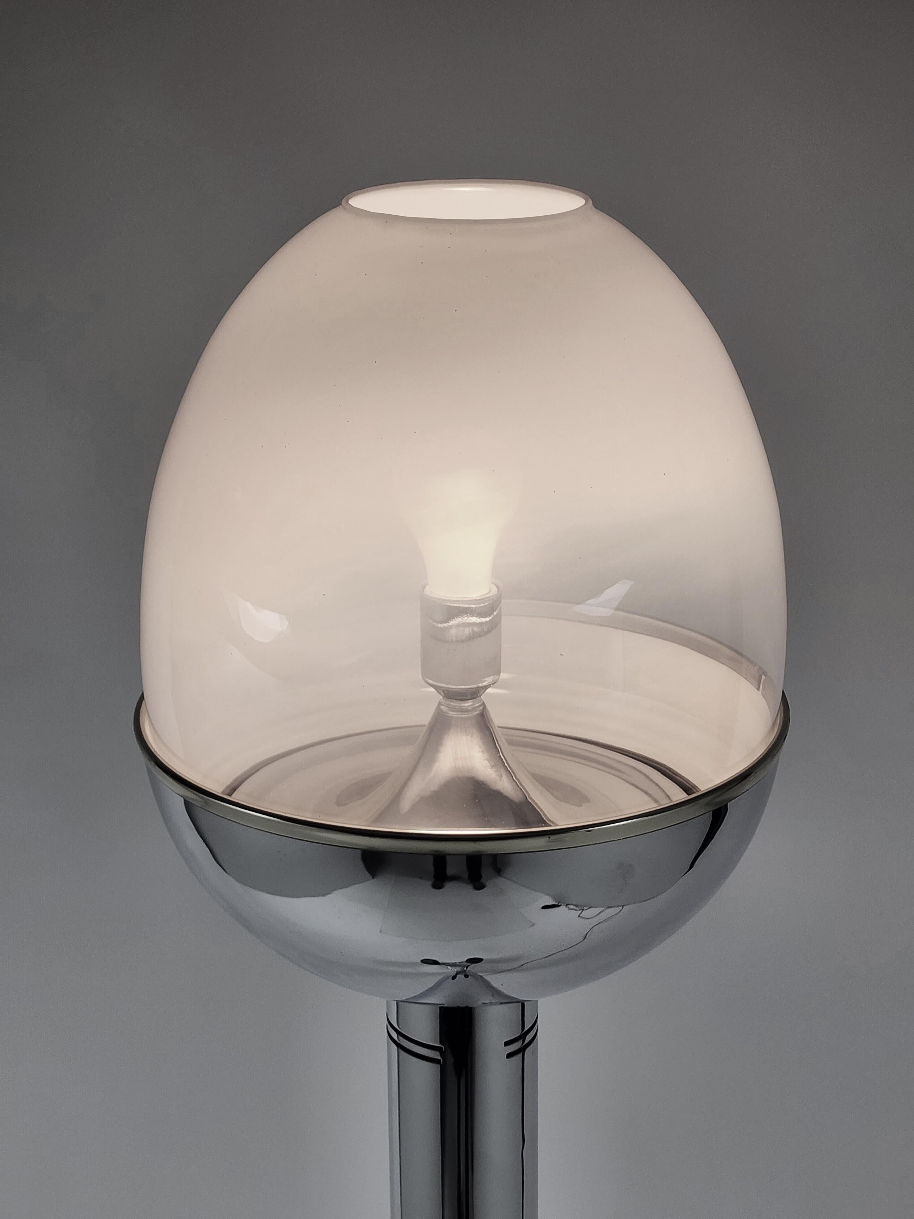 Mid-Century Modern 1970s Carlo Nason Space Age  Floor Lamp , Italy For Sale