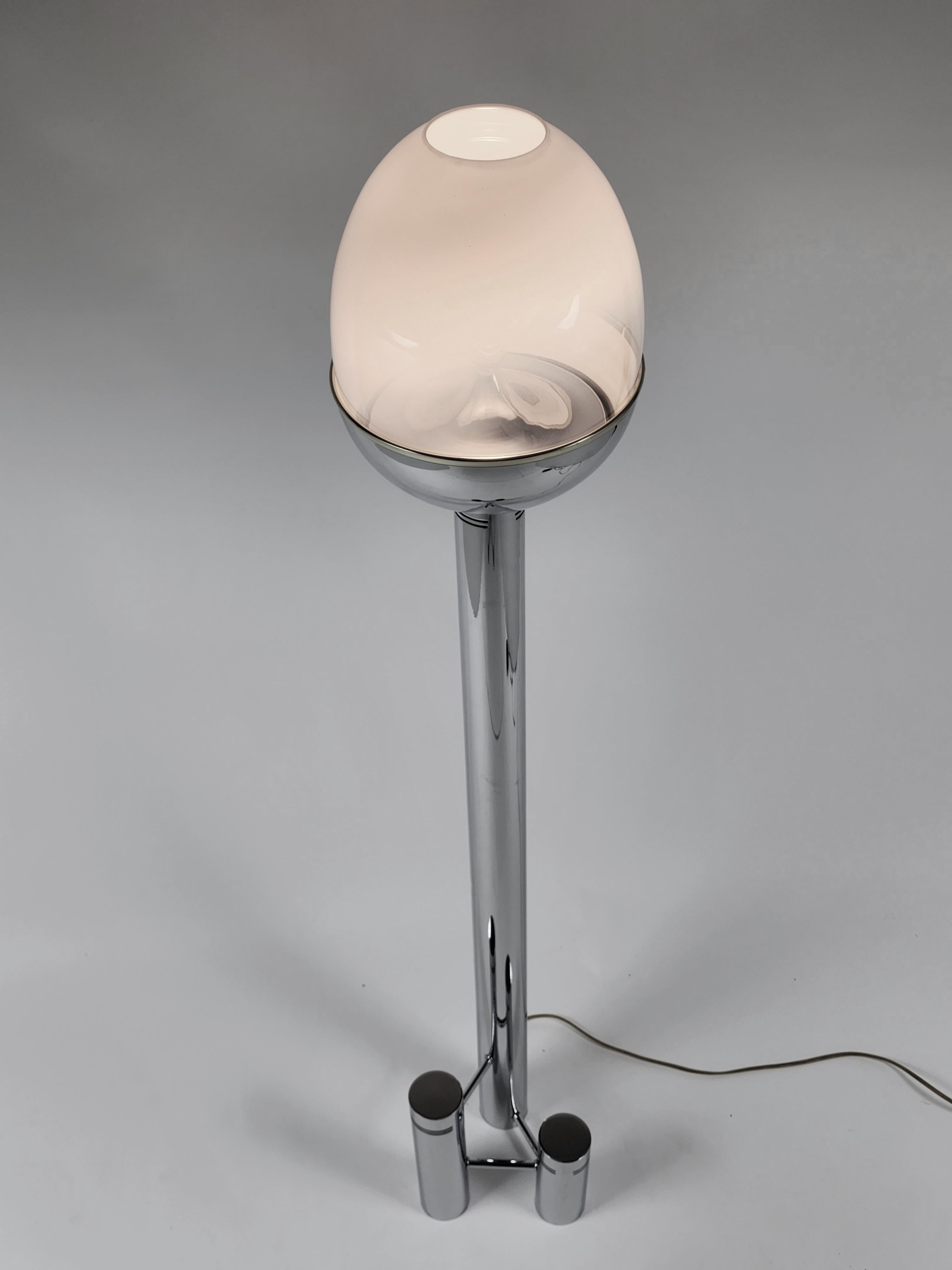 Italian 1970s Carlo Nason Space Age  Floor Lamp , Italy For Sale