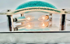 1970's Carlo Nason Large Mid Century Wall Sconces