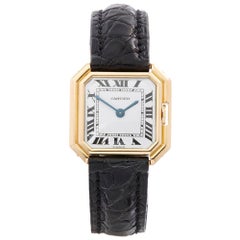 1970s Cartier Ceinture Yellow Gold Wristwatch