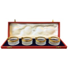 1970s Cartier Crystal Ashtray Set