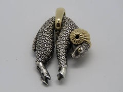 1970s Cartier Gold Fleece Pendant Necklace