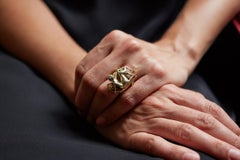 1970s Cartier, Gold Sagittarius Ring