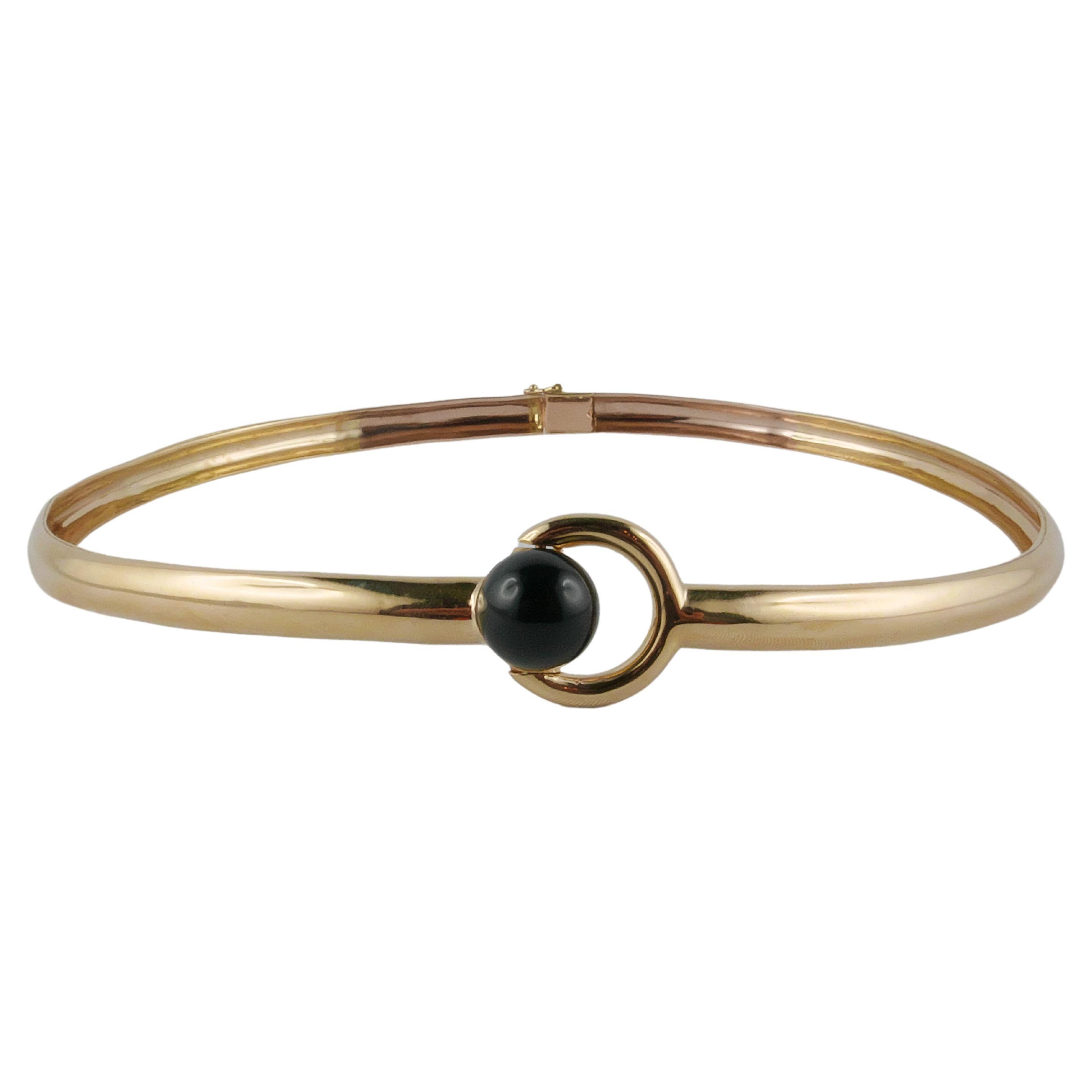 1970’s Cartier Yellow Gold and Onyx Choker